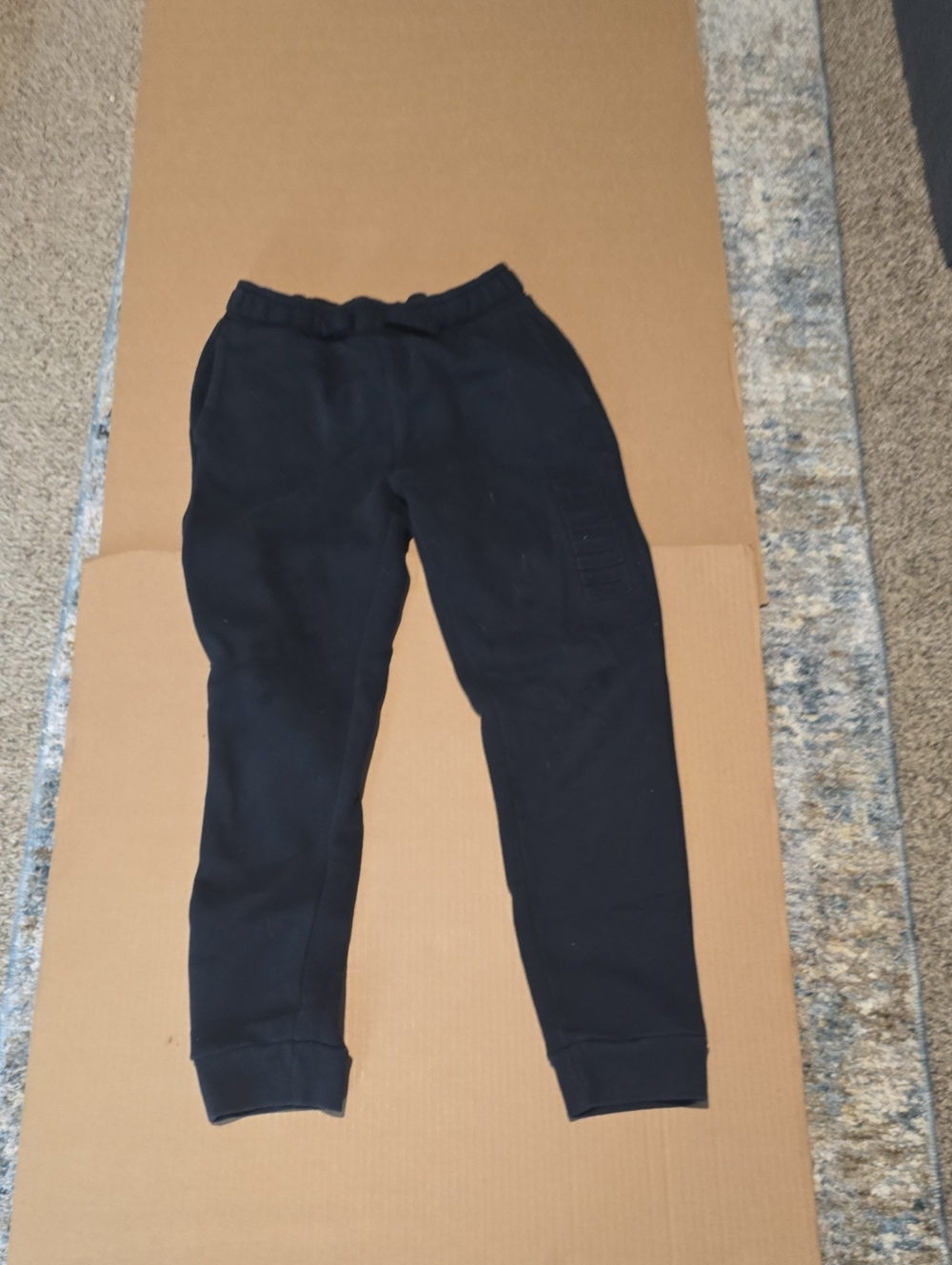 Puma Black Jogger Sweatpants #89